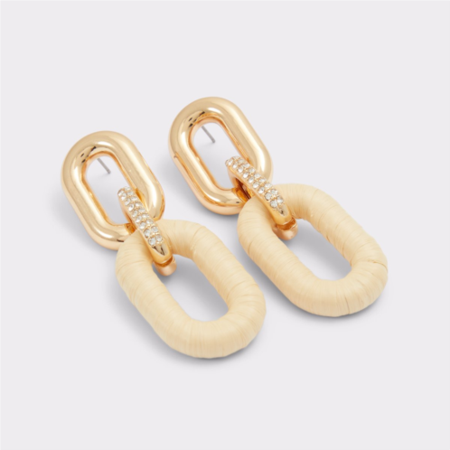 ALDO Sundowwn Gold/Clear Multi Womens Earrings