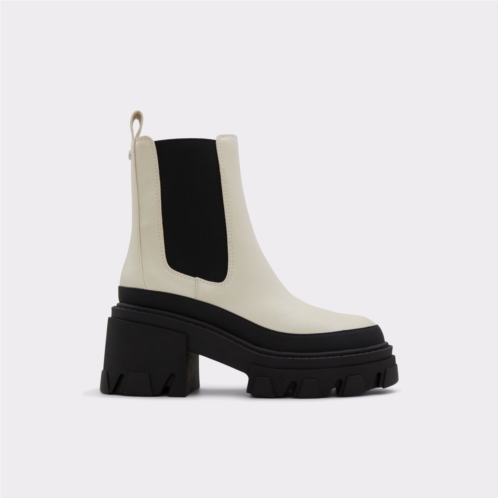 ALDO Talanariel Other White Synthetic Smooth Womens Chelsea boots