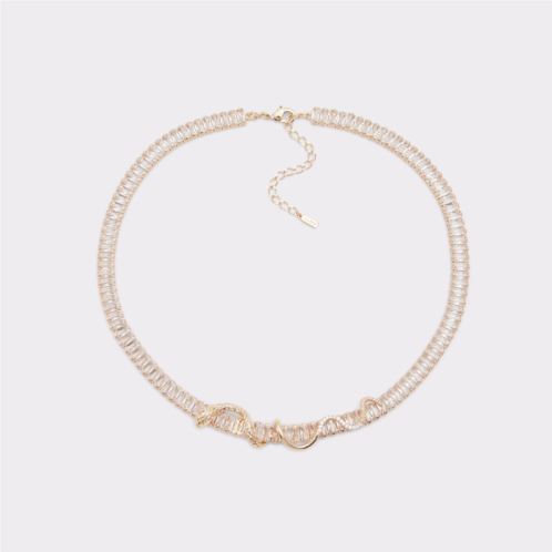 ALDO Veritiyy Gold/Clear Multi Womens Necklaces