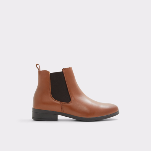 ALDO Wicoeni Cognac Womens Chelsea boots