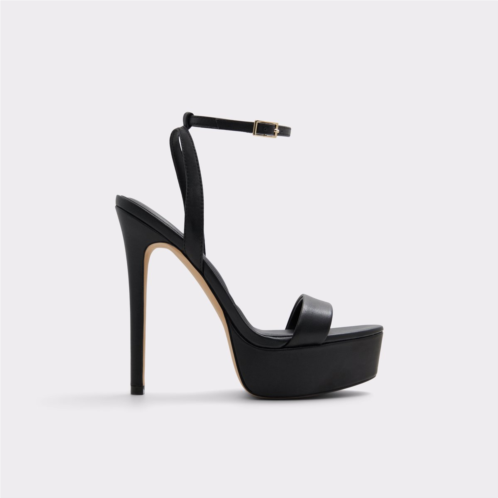 ALDO Xandra Black Womens Platform Shoes