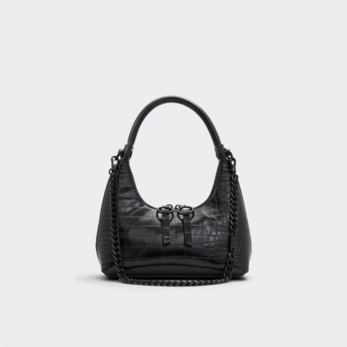 ALDO Yvanax Black/Black Womens Top Handle Bags