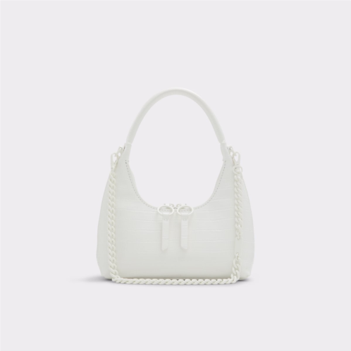ALDO Yvanax White Womens Top Handle Bags