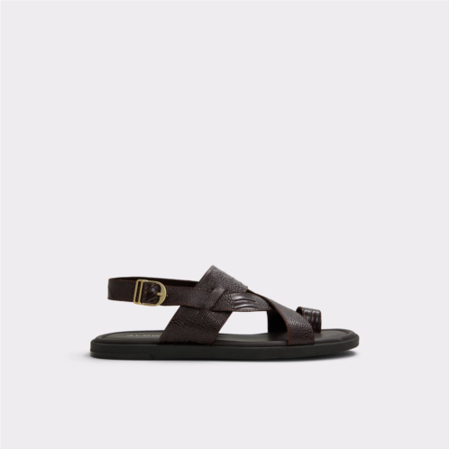ALDO Zaino Dark Brown Mens Sandals & Slides