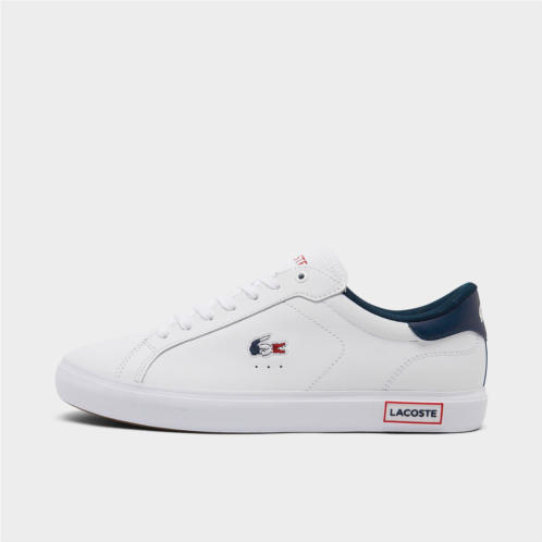 Mens Lacoste Powercourt Leather Casual Shoes