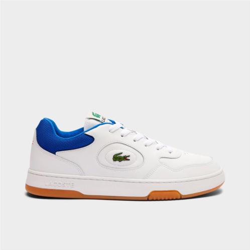 Mens Lacoste Lineset Leather Low Casual Shoes