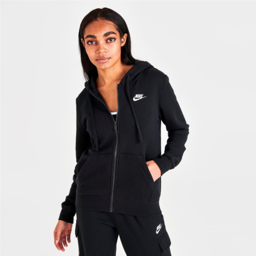 Womens Nike Sportswear Club Fleece Full-Zip Hoodie