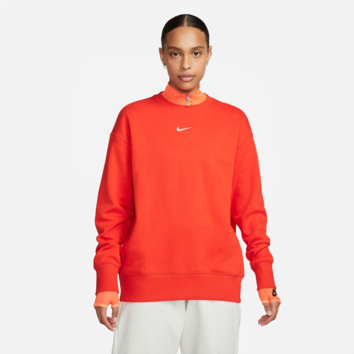 Womens Nike Sportswear Phoenix Fleece Oversized Crewneck Sweatshirt