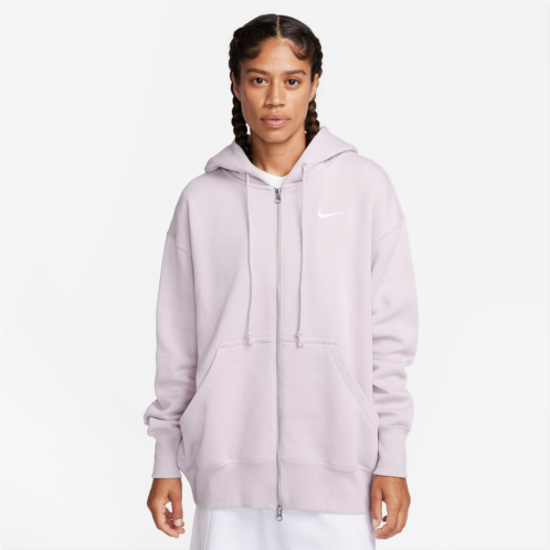 Womens Nike Sportswear Phoenix Fleece Oversized Full-Zip Hoodie