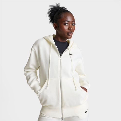 Womens Nike Sportswear Phoenix Fleece Oversized Full-Zip Hoodie