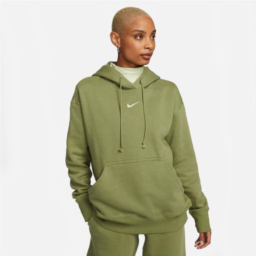Womens Nike Sportswear Phoenix Fleece Oversized Pullover Hoodie