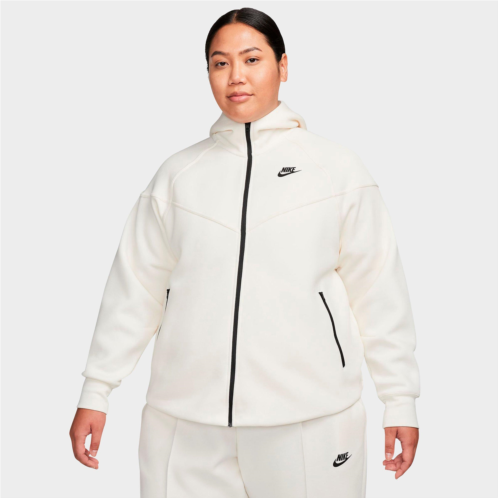 Womens Nike Sportswear Tech Fleece Windrunner Full-Zip Hoodie (Plus Size)