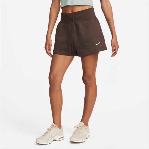 Womens Nike Sportswear Phoenix Fleece High-Waisted Loose Shorts