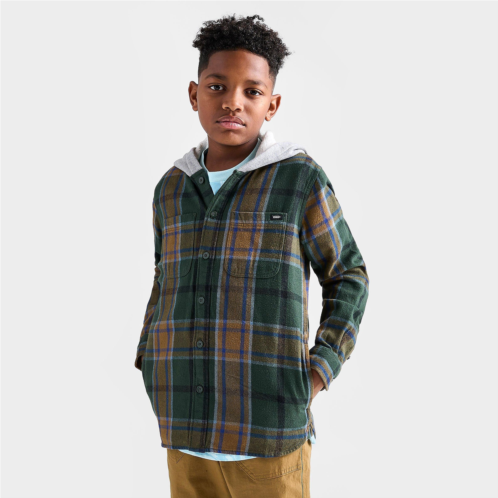 Kids Vans Lopes Hooded Flannel Shirt