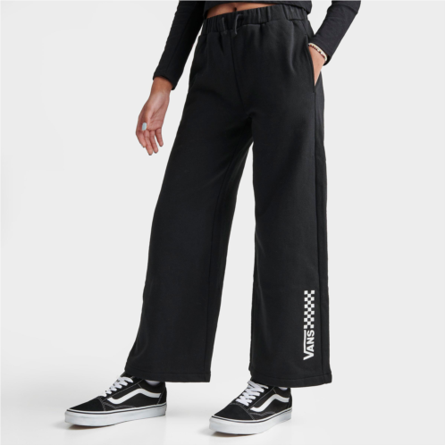 Girls Vans Cropped Wide Leg Sweatpants