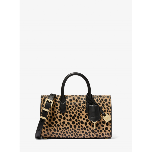 Michaelkors Scarlett Extra-Small Cheetah Print Calf Hair Crossbody Bag