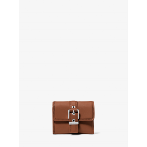 Michaelkors Colby Small Leather Tri-Fold Wallet