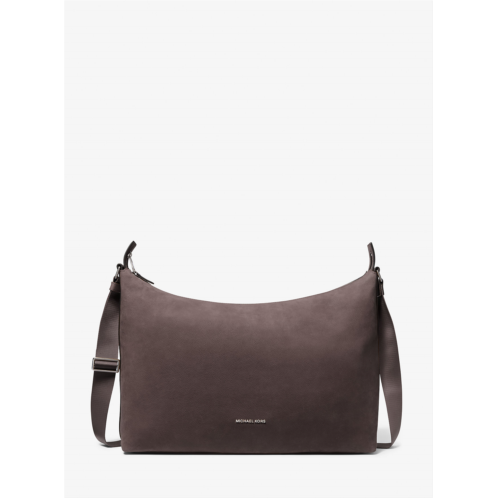 Michaelkors Hudson Nubuck Hobo Bag