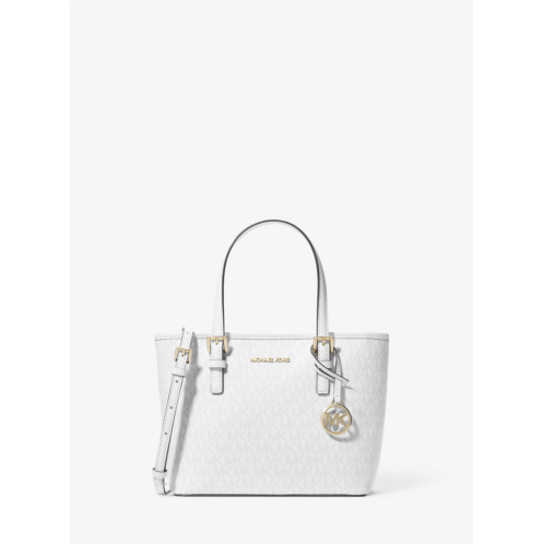 Michaelkors Jet Set Travel Extra-Small Logo Top-Zip Tote Bag