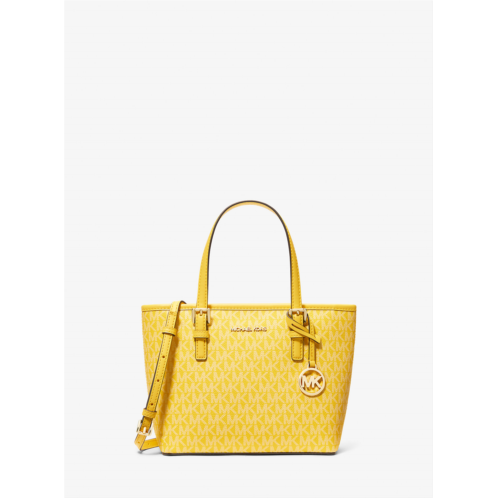 Michaelkors Jet Set Travel Extra-Small Logo Top-Zip Tote Bag