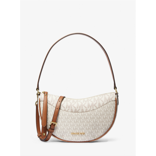 Michaelkors Dover Medium Signature Logo Crossbody Bag