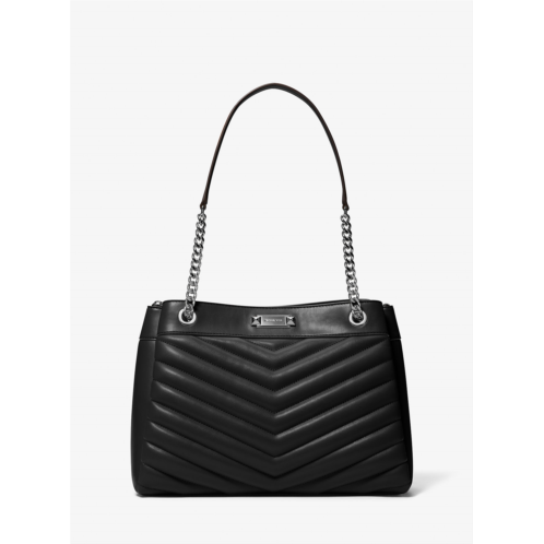 Michaelkors Whitney Medium Quilted Tote Bag