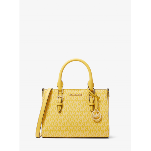 Michaelkors Charlotte Small 2-in-1 Signature Logo Satchel