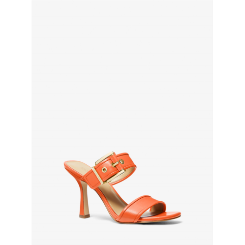 Michaelkors Colby Leather Sandal