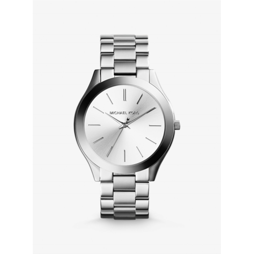 Michaelkors Slim Runway Silver-Tone Watch