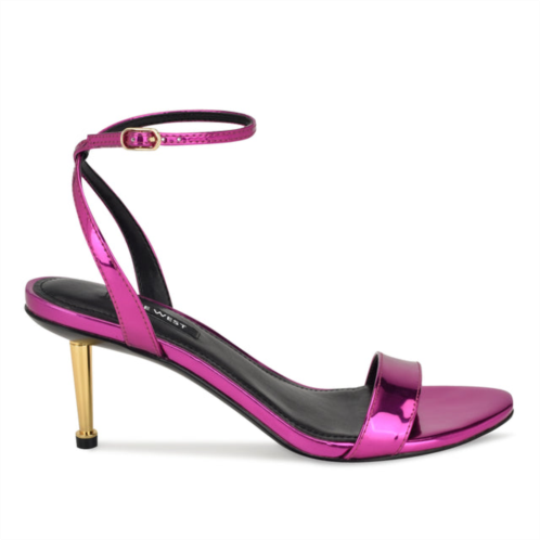 NINEWEST Anny Ankle Strap Heeled Sandals