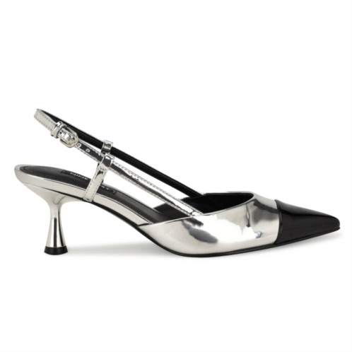 NINEWEST Rizzy Cap Toe Slingbacks