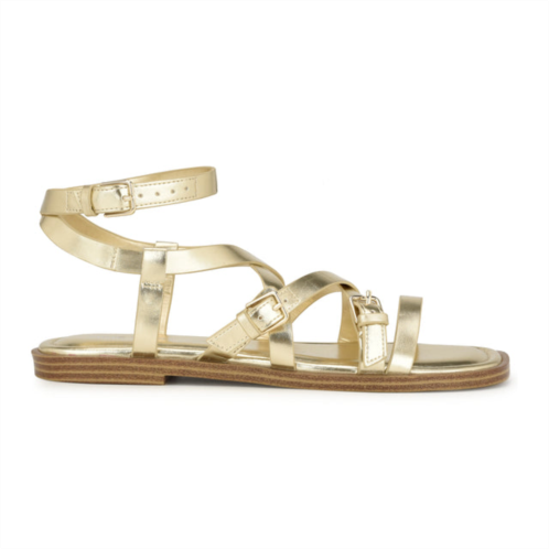 NINEWEST Rulen Flat Strappy Sandals