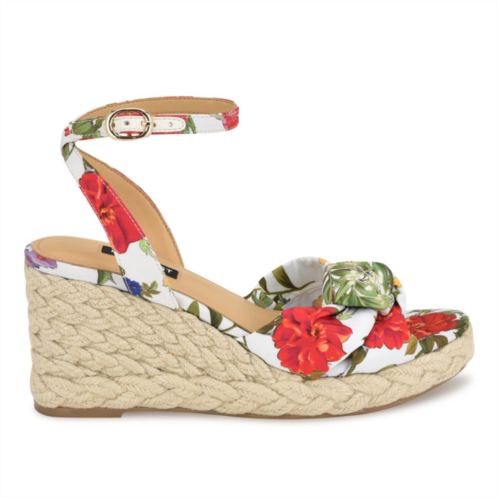 NINEWEST Dotime Espadrille Wedge Sandals