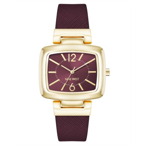 NINEWEST Heritage Rectangular Case Watch