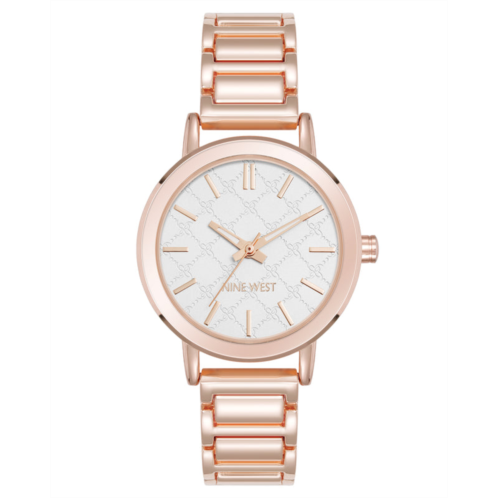 NINEWEST Patterned Dial Bracelet Watch