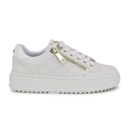 NINEWEST Dulah Lace-Up Platform Sneakers