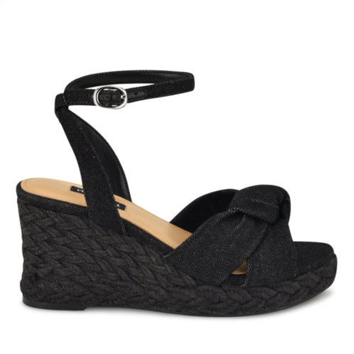 NINEWEST Dotime Espadrille Wedge Sandals