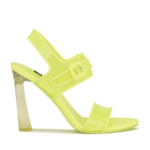 NINEWEST Lucile Clear Strappy Sandals
