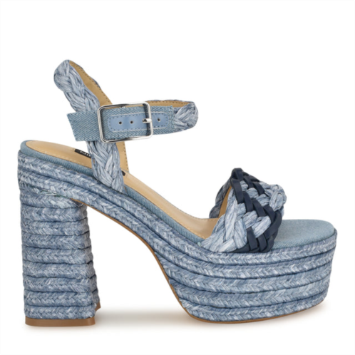 NINEWEST Jolane Espadrille Platform Sandals