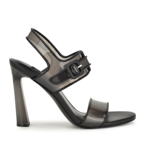 NINEWEST Lucile Clear Strappy Sandals
