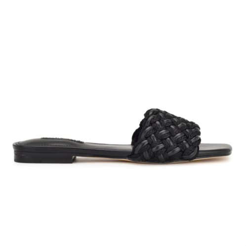 NINEWEST Maci Flat Slide Sandals