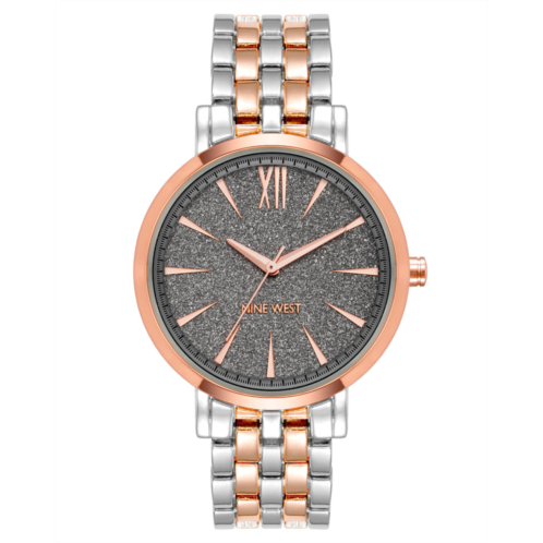 NINEWEST Glitter Accented Dial Watch