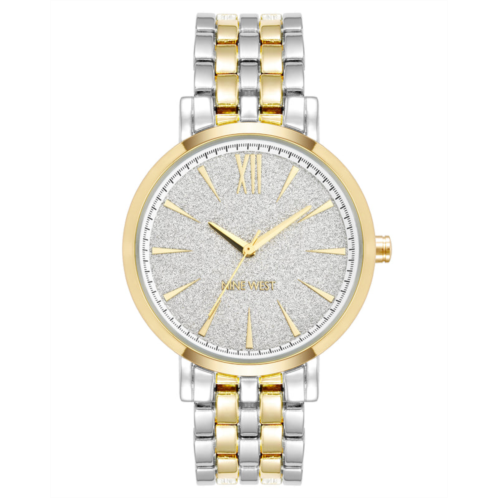 NINEWEST Glitter Accented Dial Watch