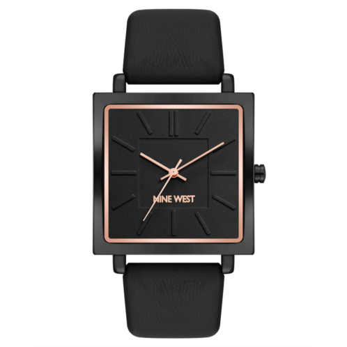 NINEWEST Square Case Strap Watch