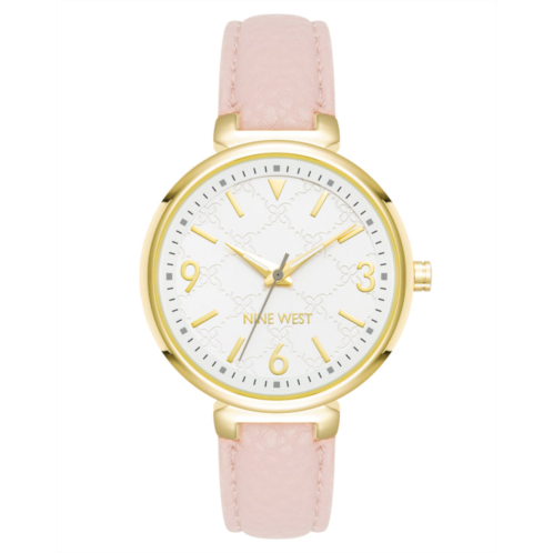 NINEWEST Textured Strap Watch