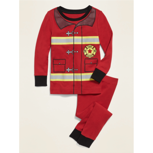 Oldnavy Unisex Firefighter Costume Pajama Set for Toddler & Baby