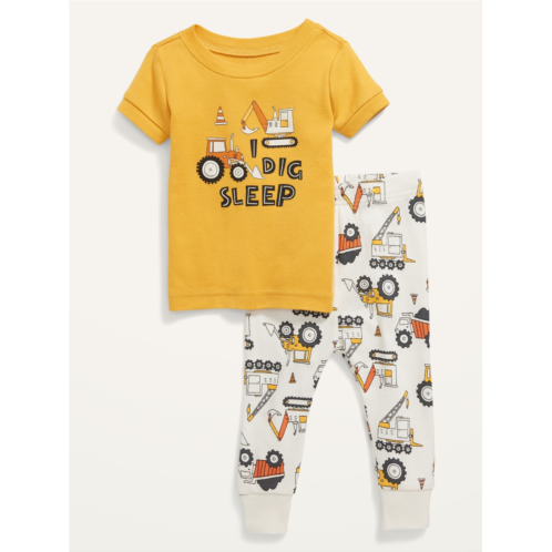 Oldnavy Unisex I Dig Sleep Pajama Set for Toddler & Baby