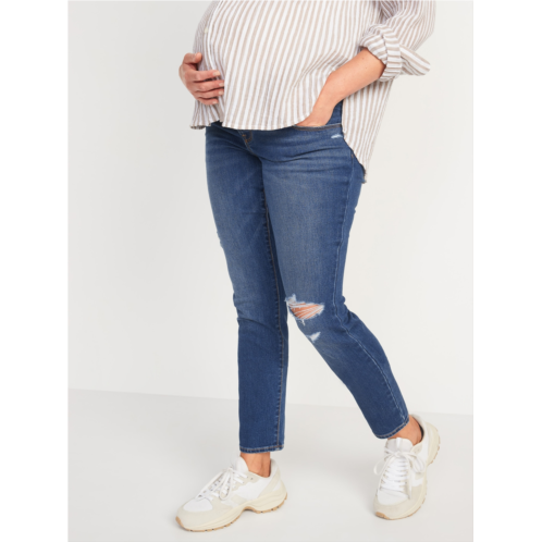 Oldnavy Maternity Low-Panel Pop Icon Skinny Jeans