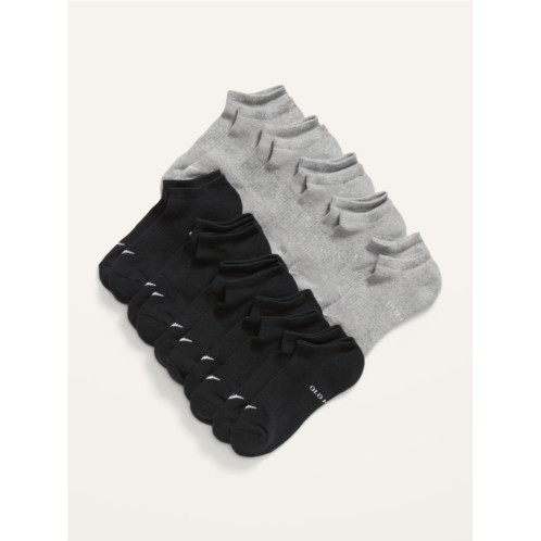 Oldnavy Gender-Neutral Go-Dry Ankle Socks 10-Pack for Kids