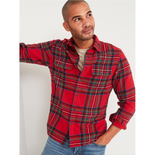 Oldnavy Regular-Fit Patterned Flannel Shirt